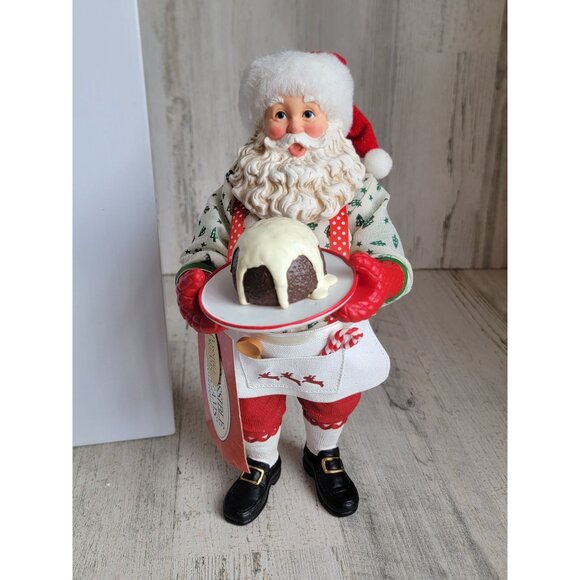 Clothtique Dept 56 Hot‎ from the oven santa claus xmas figure